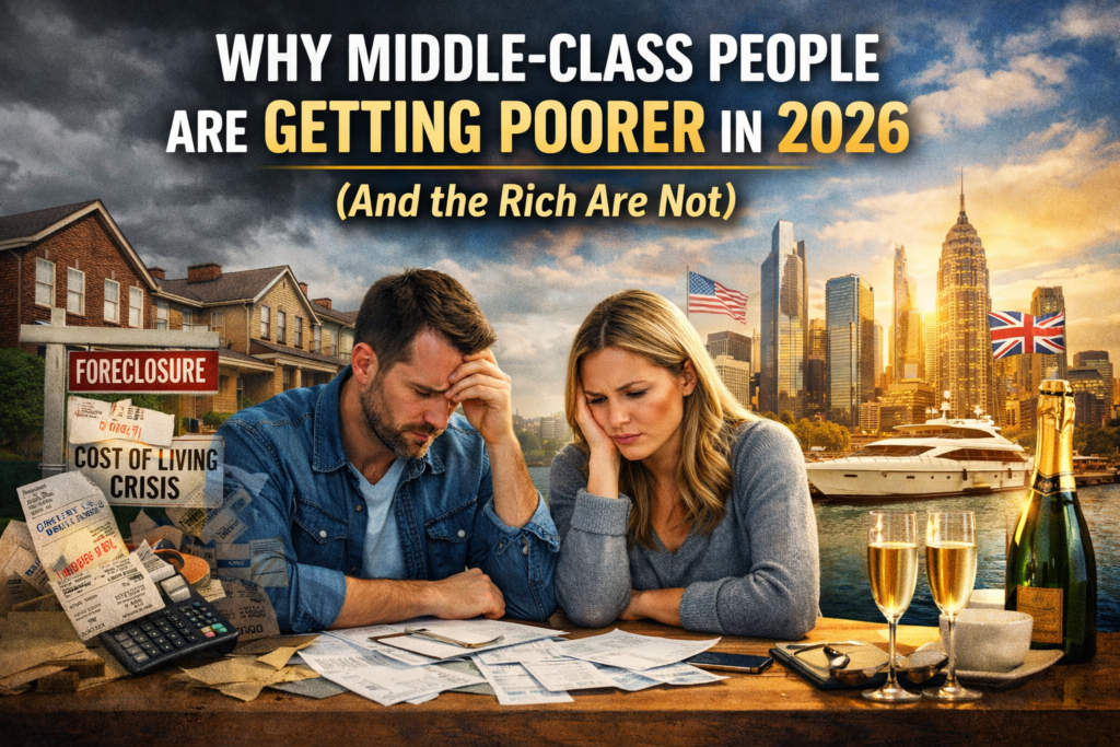 Why Middle-Class People Are Getting Poorer in 2026 (And the Rich Are Not)